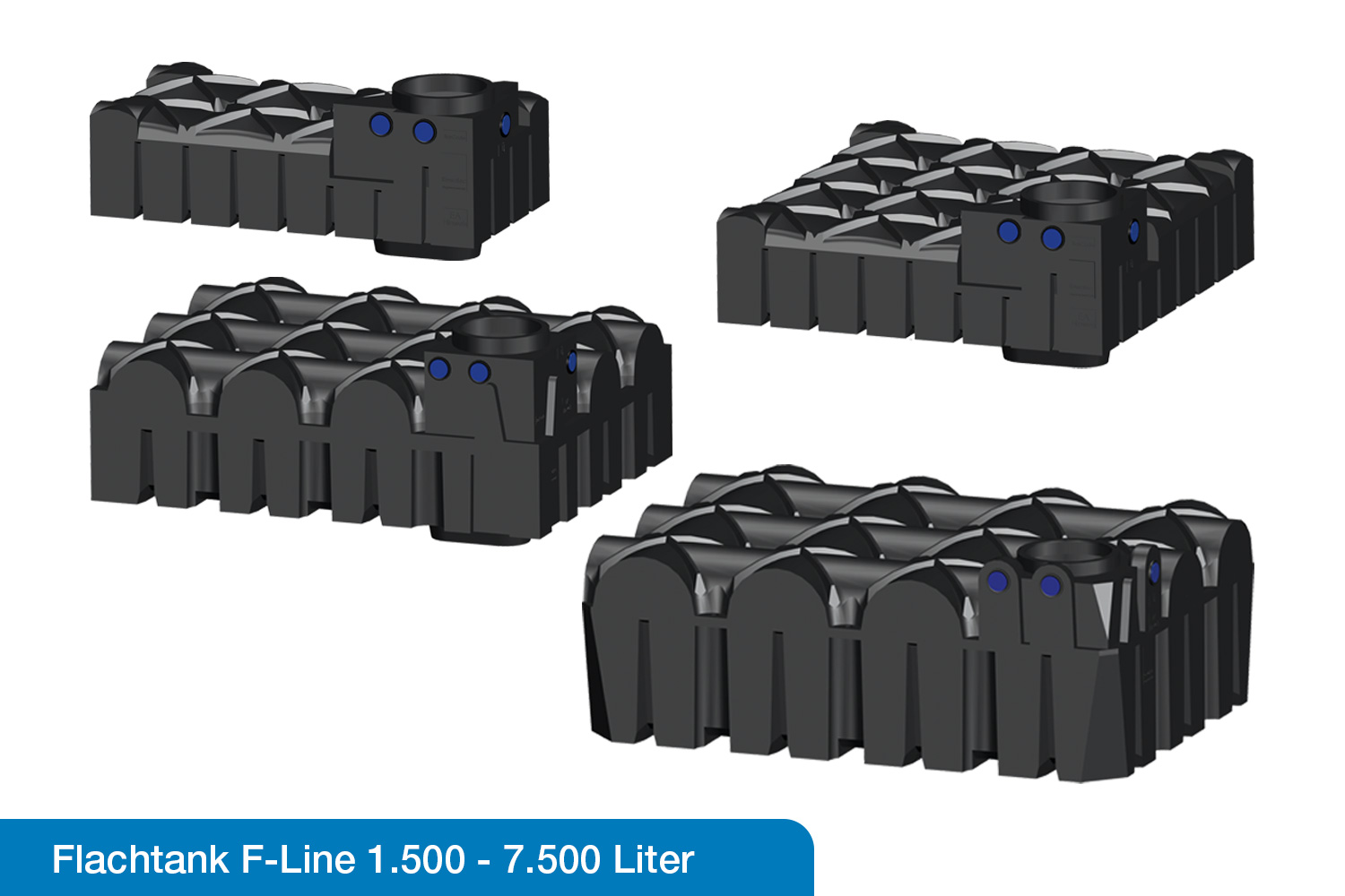 Robuster Flachtank FLine • REWATEC