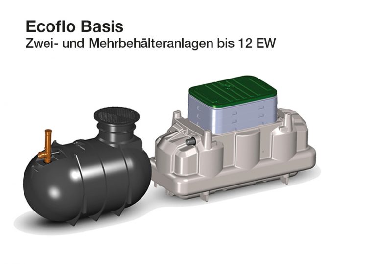Botanical Biofilter Ecoflo Kleinkläranlage mit Biofilter • REWATEC